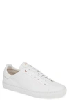 Good Man Brand Legend Low Top Sneaker In White Pebble Leather