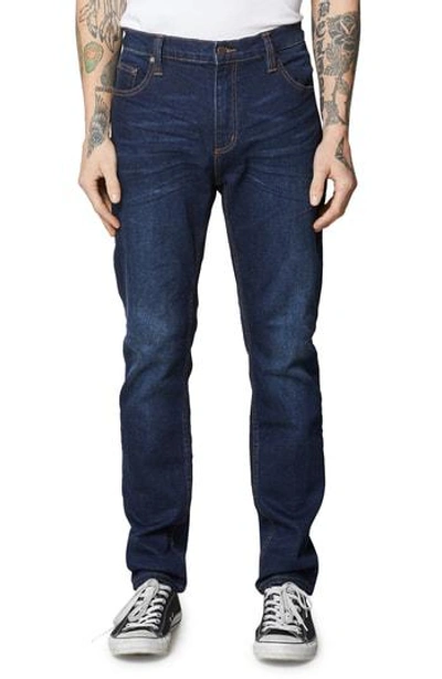 Rolla's Tim Slims Slim Fit Jeans In Shadow Blue
