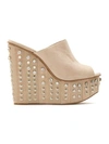 Andrea Bogosian Platform Mules - Neutrals