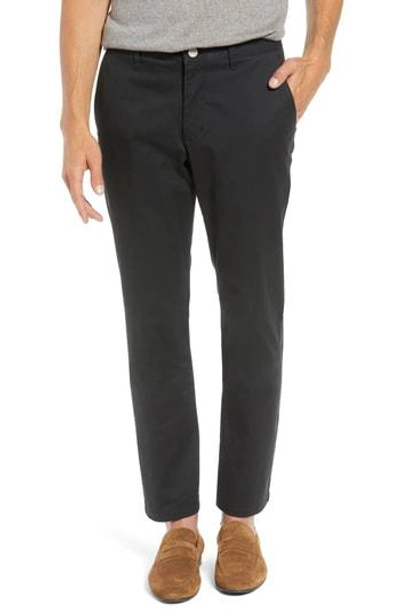 Bonobos Straight Leg Stretch Washed Chinos In Jet Black | ModeSens