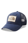 The North Face Mudder Trucker Hat In Urban Navy/ Peyote Beige