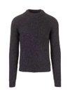Prada Shetland Wool Sweater - Grey