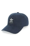 Adidas Originals Trefoil Snapback Baseball Cap - Blue In Collegiate Navy/ Chalk White