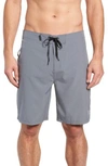 Hurley Phantom One And Only Board Shorts In Cool Grey
