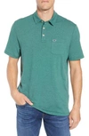 Vineyard Vines Edgartown Solid Stretch Polo In Starboard Green