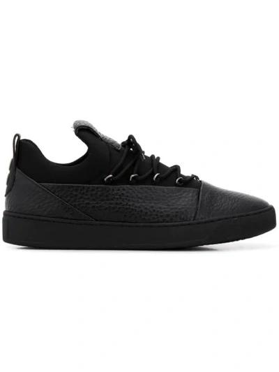 Alexander Smith Panel Lace-up Sneakers - Black