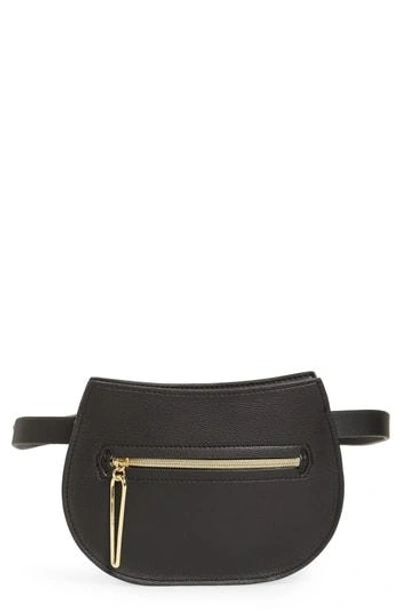 Danielle Nicole Trish Faux Leather Belt Bag - Black