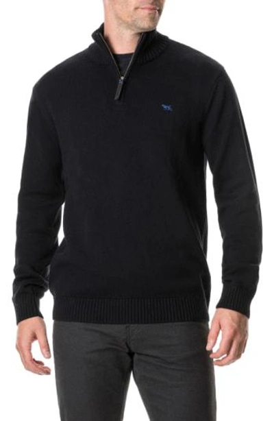 Rodd & Gunn Merrick Bay Sweater In Onyx