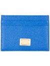 Dolce & Gabbana Dauphine Cardholder In Blue