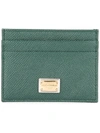 Dolce & Gabbana Dauphine Cardholder In Green