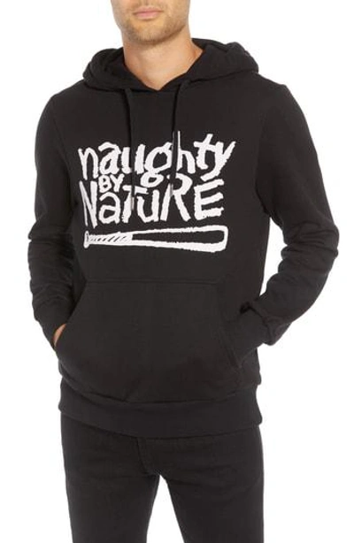 Elevenparis Naughty By Nature Hoodie Sweatshirt In Black