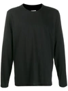 Rag & Bone Classic Base Slim Fit T-shirt In Black