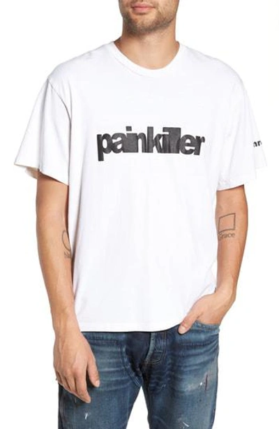 Mr Completely Painkiller Oversize Graphic T-shirt In White
