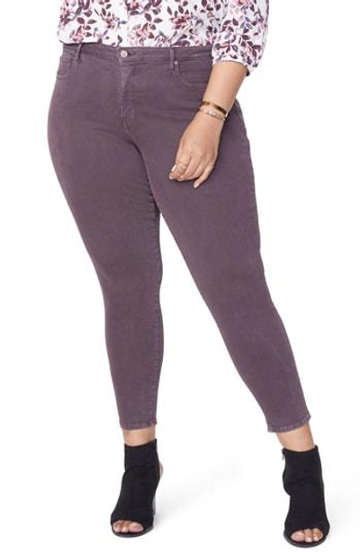 Nydj Ami Ankle Skinny Jeans In Pinedrop