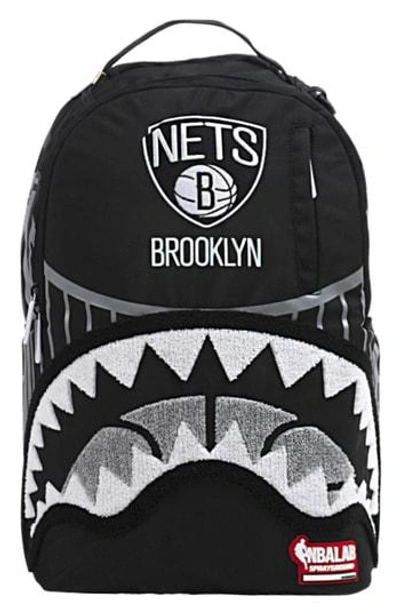 Sprayground Brooklyn Bridge Shark Teeth Backpack - Black