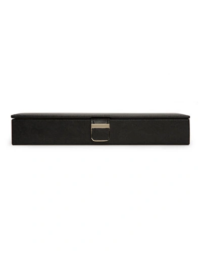 Wolf Palermo Safe Deposit Jewelry Box - Black In Anthracite