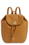 Longchamp Cavalcade Leather Backpack - Beige In Natural