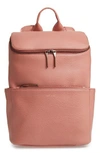 Matt & Nat 'brave' Faux Leather Backpack - Pink In Clay