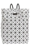 Bao Bao Issey Miyake Wring Flat Backpack In White