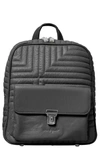 Urban Originals Essential Vegan Leather Backpack In Black