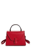 Valextra Iside Mini Top Handle Bag In Red