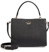 Kate Spade Small Cameron Street - Sara Leather Satchel - Black