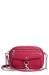 Rebecca Minkoff Blythe Leather Crossbody Bag - Pink In Magenta
