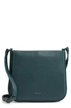 Matt & Nat Small Mara Faux Leather Crossbody Bag - Green In Emerald