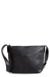 Matt & Nat Large Sam Faux Leather Crossbody Bag In Black