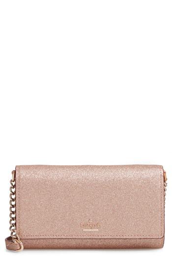 kate spade rose gold crossbody purse