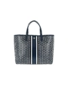 Tory Burch Small Gemini Link Tote - Blue In Royal Navy