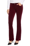 Kut From The Kloth Baby Bootcut Corduroy Jeans In Mulberry