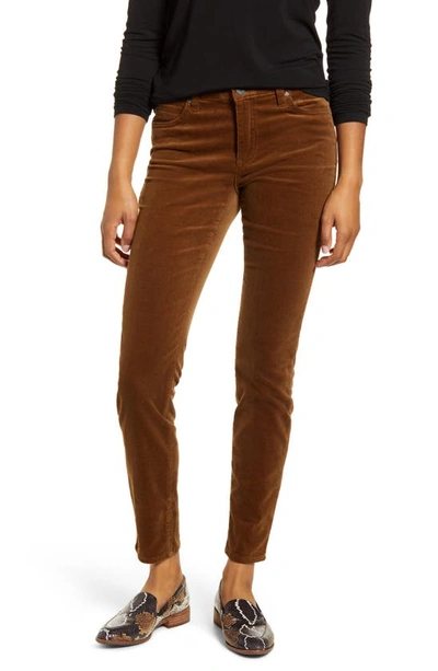 Kut From The Kloth Diana Stretch Corduroy Skinny Pants In Cognac 2