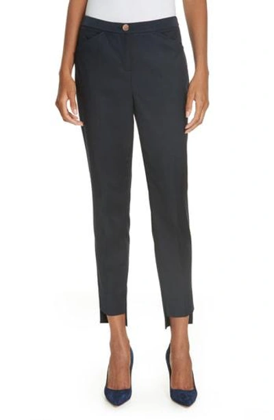 Ted Baker Ted Working Title Rivaat Skinny Trousers In Dark Blue