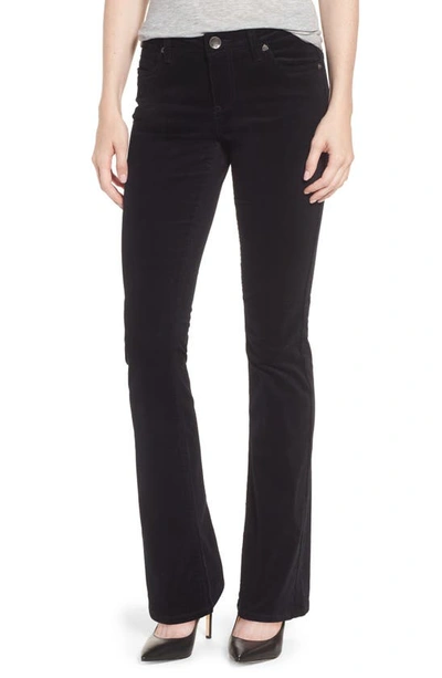 Kut From The Kloth Baby Bootcut Corduroy Jeans In Black