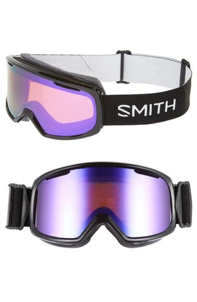 Smith Riot Chromapop 180mm Snow/ski Goggles In Black