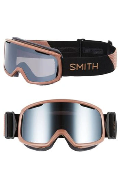 Smith Riot Chromapop 180mm Snow/ski Goggles In Champagne