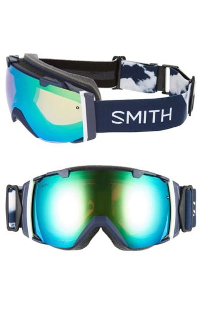 Smith I/o 185mm Snow/ski Goggles In Ink Stratus