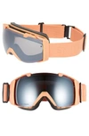 Smith I/o 185mm Snow/ski Goggles In Salmon Flood