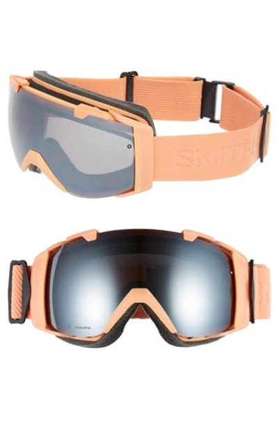 Smith I/o 185mm Snow/ski Goggles In Salmon Flood