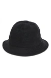 Brixton Essex Bucket Hat In Black