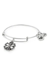 Alex And Ani Medical Professional Bangle In Silver