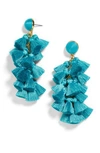 Baublebar Contessa Tassel Earrings In Teal