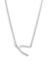 Jennifer Zeuner Lily Necklace In Silver