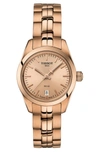 Tissot Pr 100 Lady Small Bracelet Watch, 25mm In Rose Gold