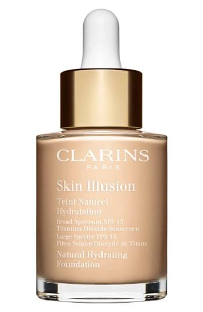 Clarins Skin Illusion Natural Hydrating Foundation In 103 - Ivory