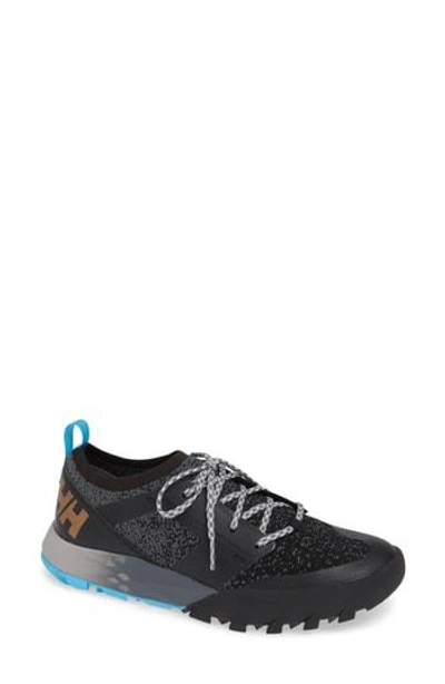 Helly Hansen Loke Dash Trail Sneaker In Black/ Charcoal/ Silver