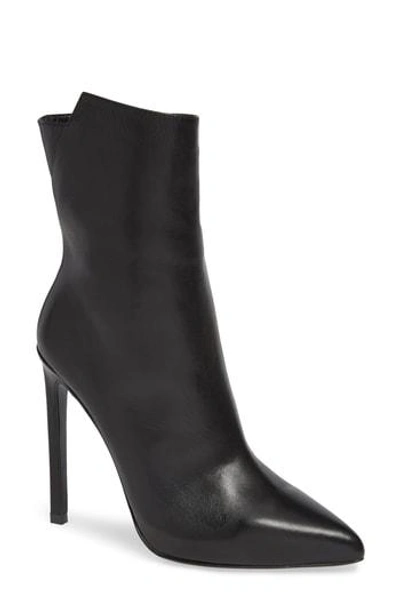 Tony Bianco Frappe Bootie In Black Como Leather