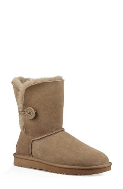 Ugg 'bailey Button Ii' Boot In Antelope Suede