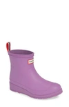 Hunter Original Play Waterproof Rain Bootie In Thistle